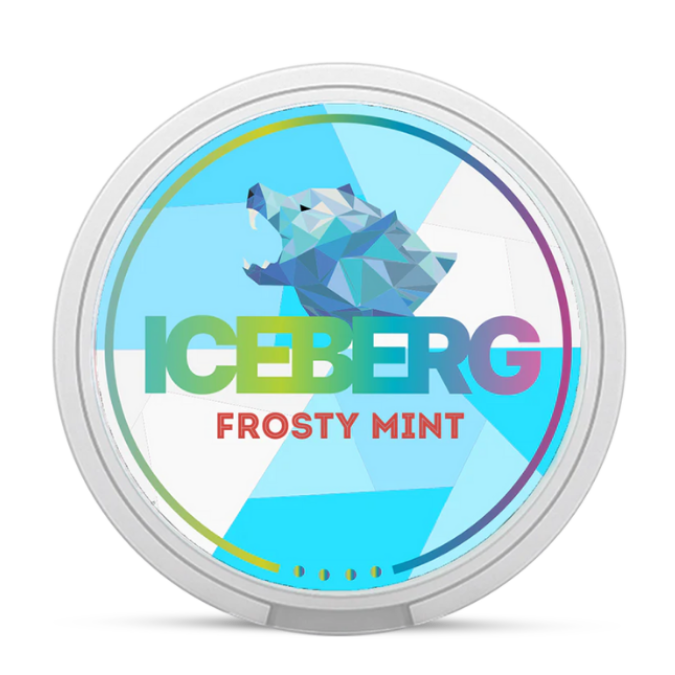 Iceberg-snus-frosty-mint-nicotinepouch.com