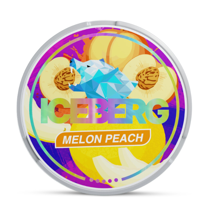 Iceberg-snus-melon-peach-nicotinepouch.com