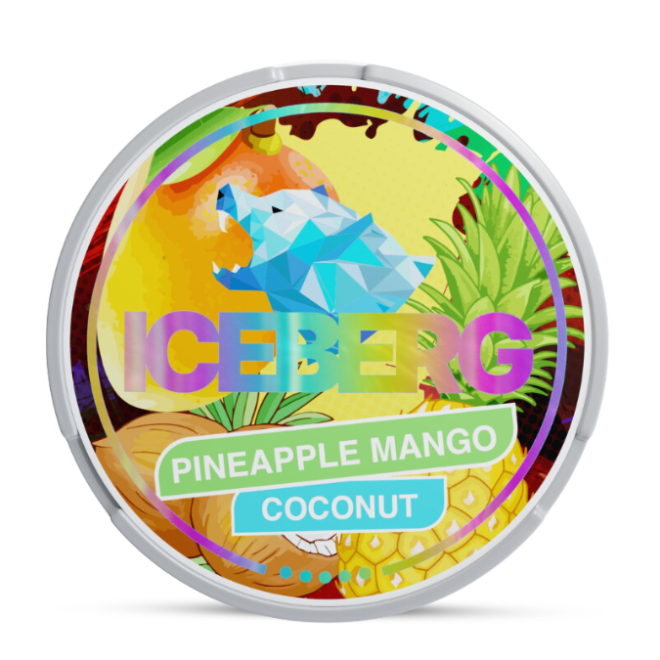 Iceberg-snus-pineapple-mango-coconut-nicotinepouch.com